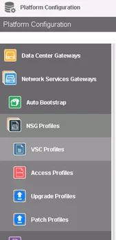 Attaching VSC to the SD-WAN gateway