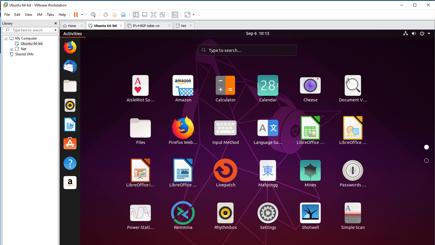 Ubuntu on vmware