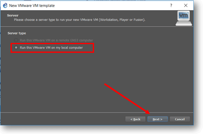 run this vmware VM on my local computer