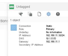 nuage NSG wan1 ip configuration