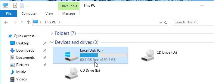 kvm windows disk partition hard drive