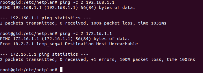 netplan routes not working