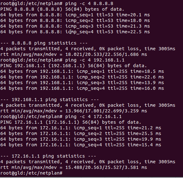 Netplan vlan routes