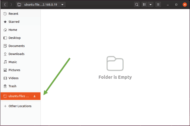 mount windows share folder in ubuntu