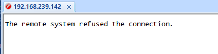 gns3 network error connection refused