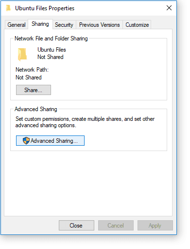 how to share windows files or folder on the network.