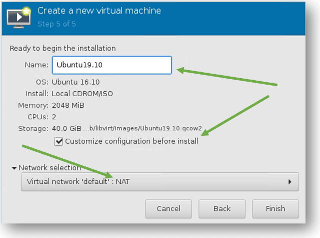 install ubuntu on kvm hypervisor