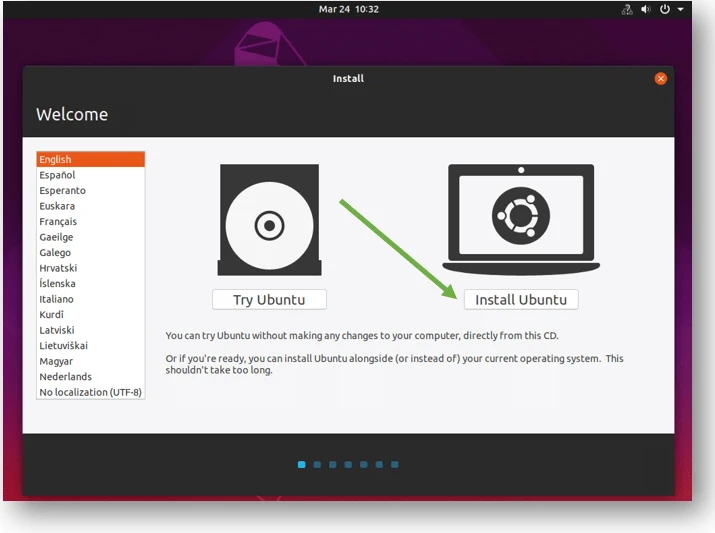 ubuntu server kvm install