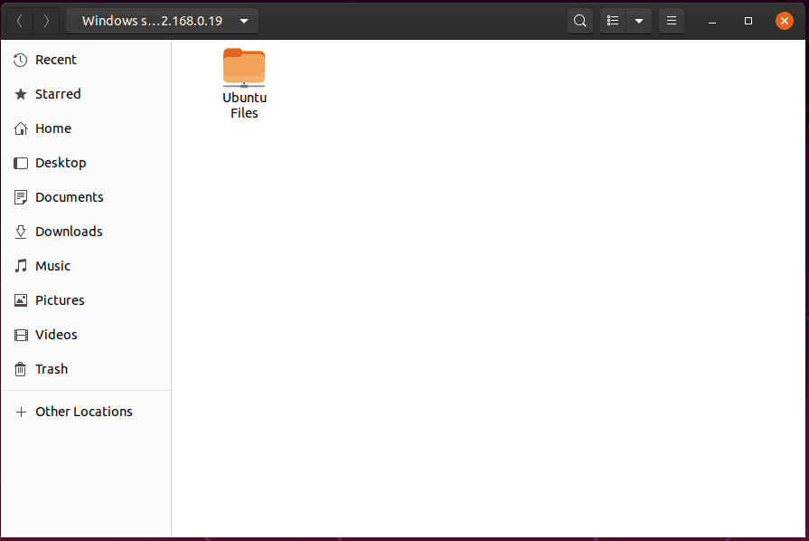 we have successfully opened windows folder in ubuntu