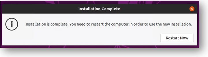 ubuntu qemu kvm installation successful