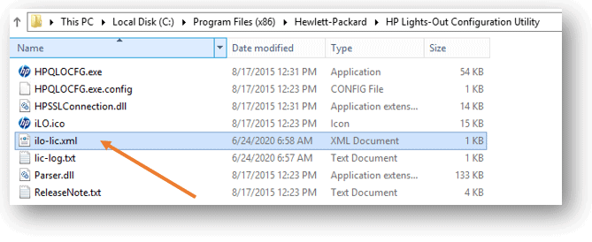 hpe ilo license key