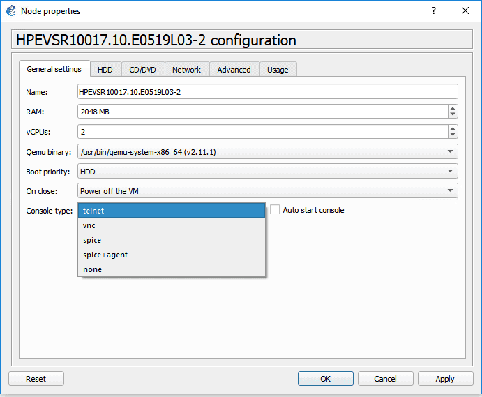 hp network simulator