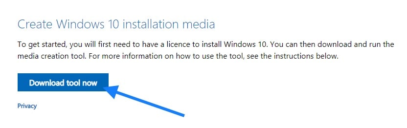 Download windows 10 image