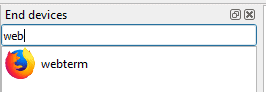 access the paloalto firewall gui in gns3