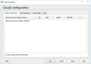 gns3 vm connect to real network