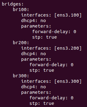 netplan bridge interfaces