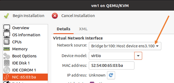 netplan bridge kvm