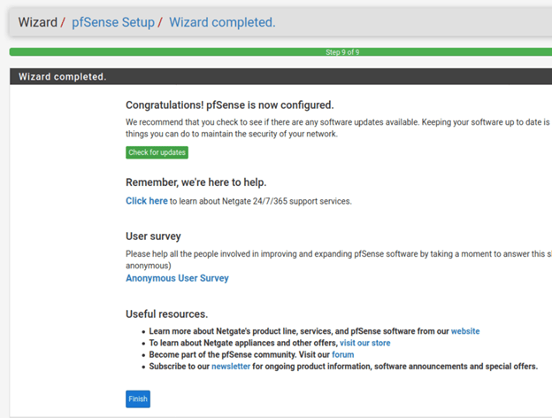 pfsense home setup