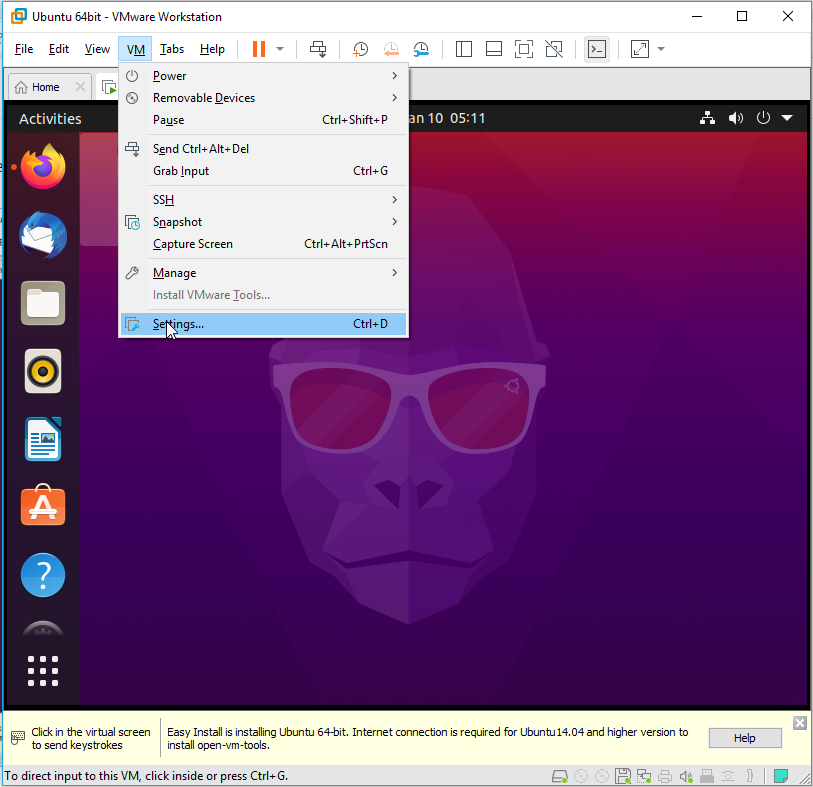 download ubuntu for vmware workstation 15