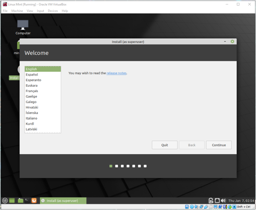 how to install linux mint on windows 10 using virtualbox
