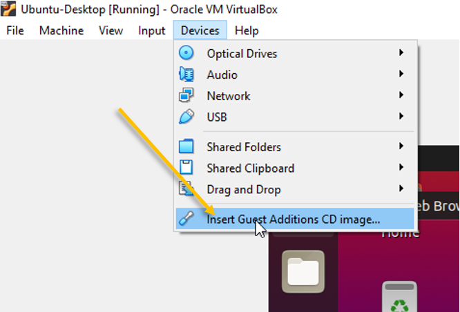 install virtualbox guest additions