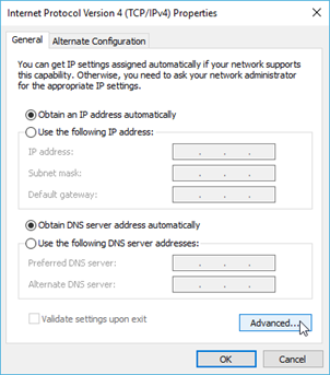 how to change the network connection priority in windows 10
