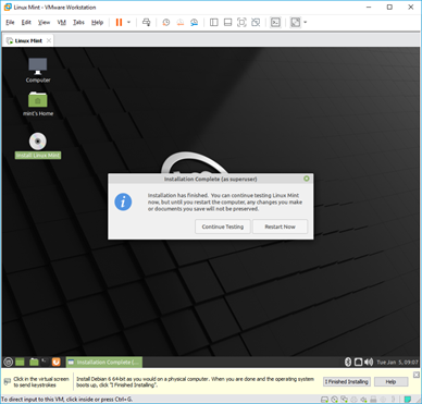 10 Easy Steps To Install Linux Mint On VMware Workstation.