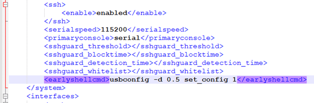 Earlyshellcmd to load the USB ethernet