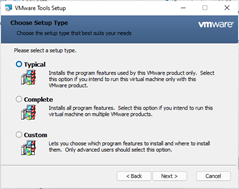 VMware tools installation steps in windows 11.