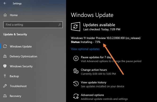 install windows 11 on windows 10