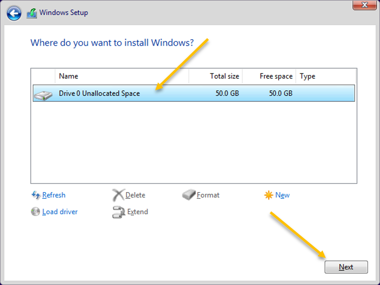 choose windows 11 virtual hard disk on VirtualBox