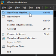 Click on New virtual machine to Create windows 11 virtual machine