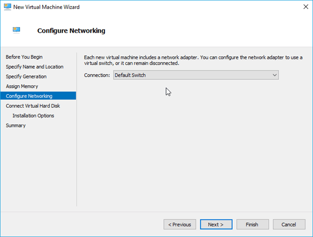 hyper-v ubuntu configure the network