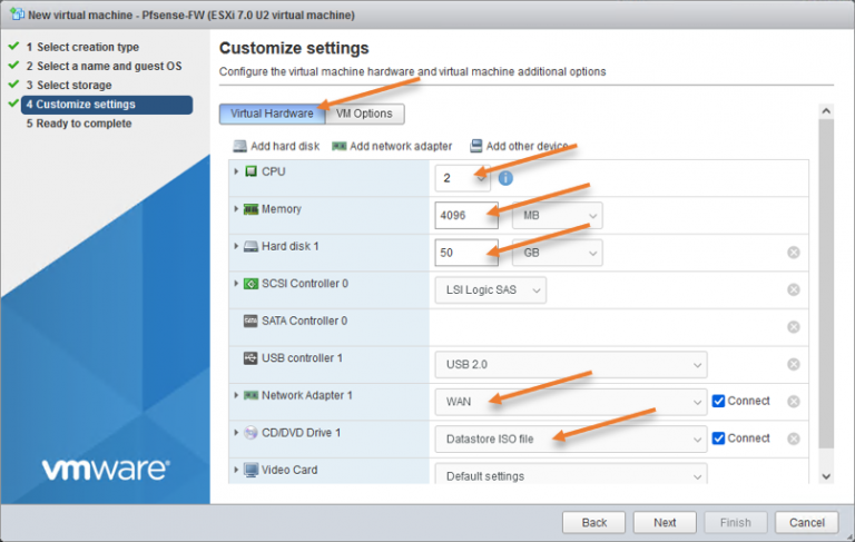 How to Install PfSense on VMware ESXi? – Step by Step Guide. – GetLabsDone