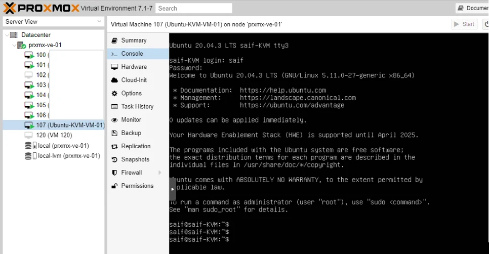 import qcow2 into proxmox