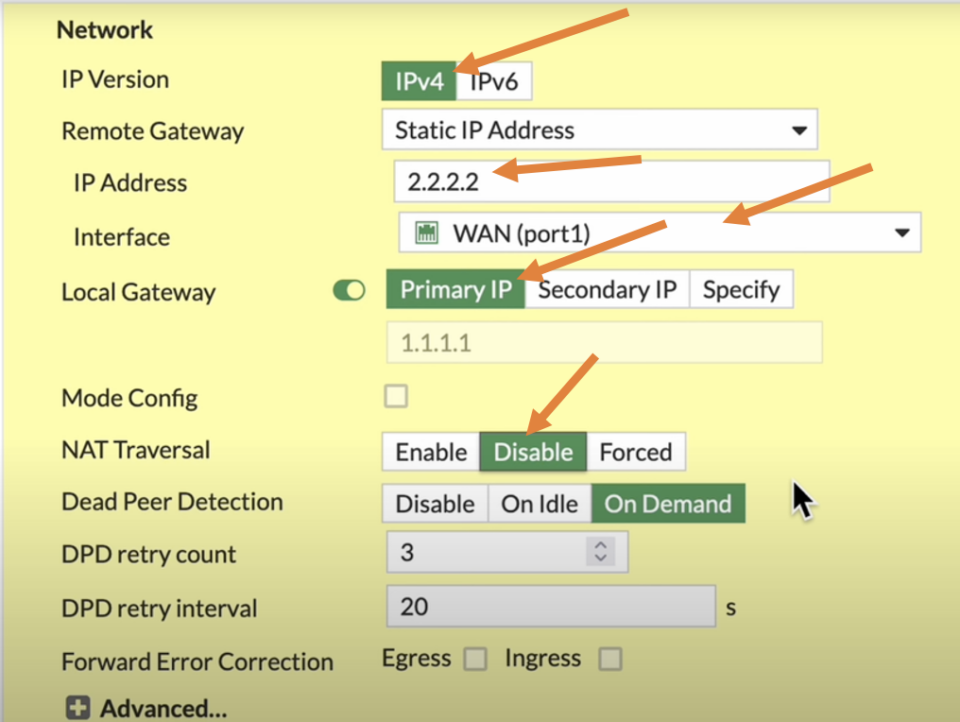 How to Configure IPsec Site to Site VPN on FortiGate Firewall ...